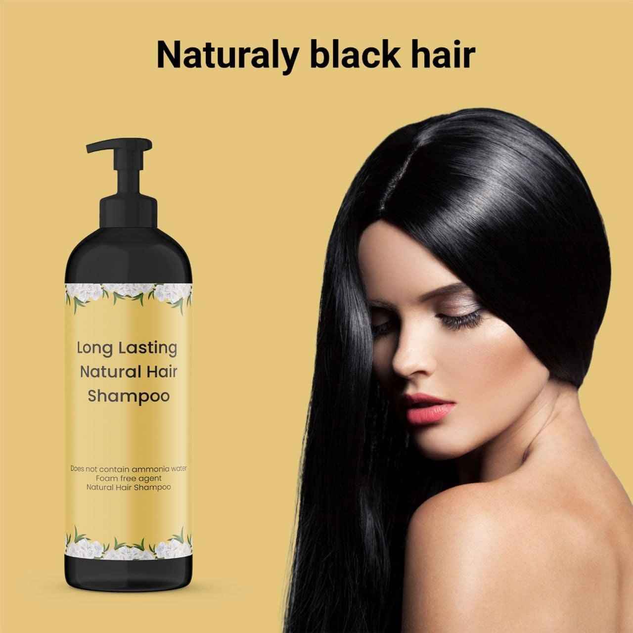 Long Lasting Natural Hair Dye Shampoo - 2