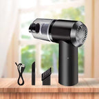 2 in 1 Vacuum Cleaner-Handheld Vacuum Car Cleaner Air Duster Wireless Rechargeable Home - Prime Nook